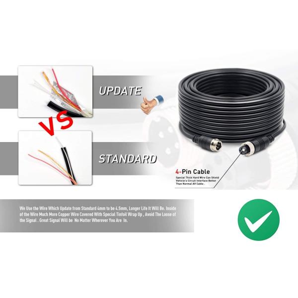 Vans Sprinter Brake Light Backup Camera For Mercedes Benz 170 Degree View Angle