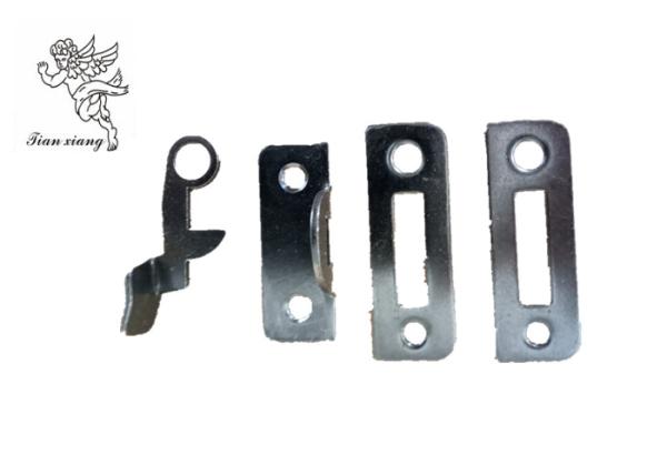 Quality Black  / Silver Funeral Coffin Latch , Customized Adult Iron Coffin Lock for sale