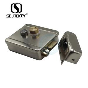 China Fingerprint Mortise Electric Rim French Door Security Locks on sale
