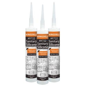 Buy cheap Customized Sanitary Silicone Sealant With Transparent White Color product