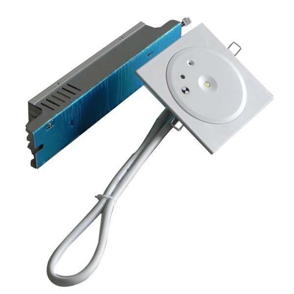 Quality Ceiling Recessed Mounted IP20 Led Automatic Emergency Light 110V / 220V for sale