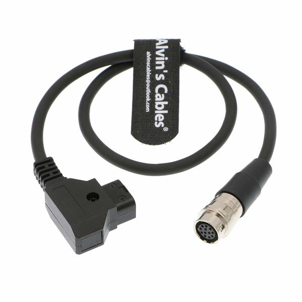 Quality Custom Length - Anton Bauer Power Tap D - Tap To 12 Pin Hirose Cable B4 2 / 3" Lens for sale