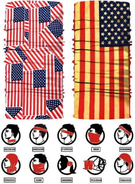 Quality Seamless 18x18 24X24 90x90 Arabic Multifunctional Headwear for sale