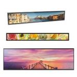 Smart Liner Aluminum Screen Shelves Full Color LCD Display Remote Control