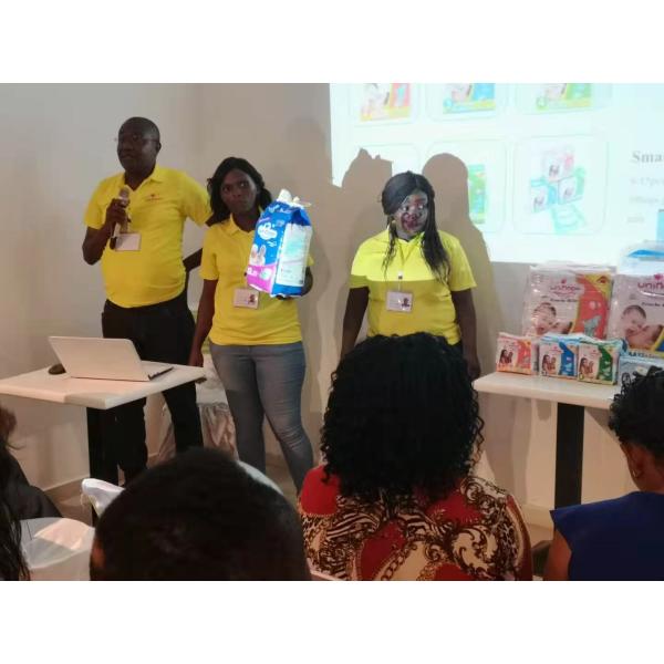 Intertek ISO9001 Certified Chinese Disposable Baby Diaper Pants Nappies for Designers