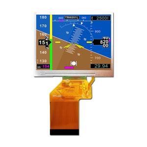 Buy cheap Practical 24 BIT SPI Touch Screen , 3.5 Inch 320x240 RGB TFT Display TFT-H035A1QVIST6N54 product