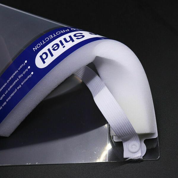 HD Screen Transparent Face Shield Safety Chemical Resistant Face Shield