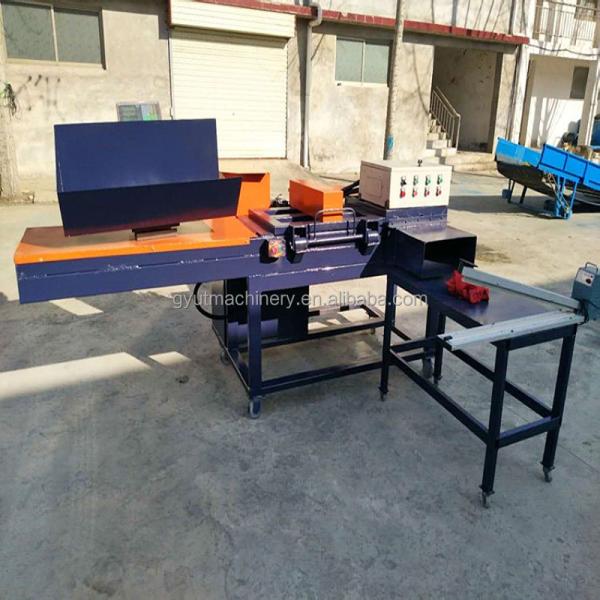 Fully Automatic 7.5kw Hydraulic Weighing Used Clothes Rags Baling Machine Bagging Machine