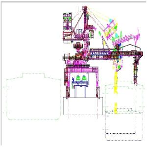 Buy cheap Continuous Loading Of Ore Bulk Carrier Automatic Ship Loader product
