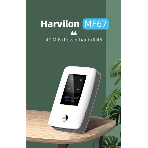 5000mAh 4G Wireless Pocket Router With RJ45 Wan Lan Port