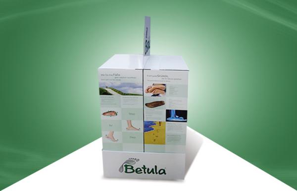 Quality Custom POP Paper Cardboard Pallet Display for Nursing Care Products for sale