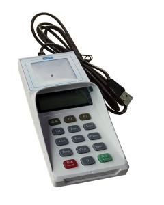China 2 SAM slots Multifunction Card Reader , Mobile Bank Card Reader ISO 7816 on sale