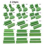 5.08mm Pitch Fixed Flange Screw Terminal Blocks Panel Mounting