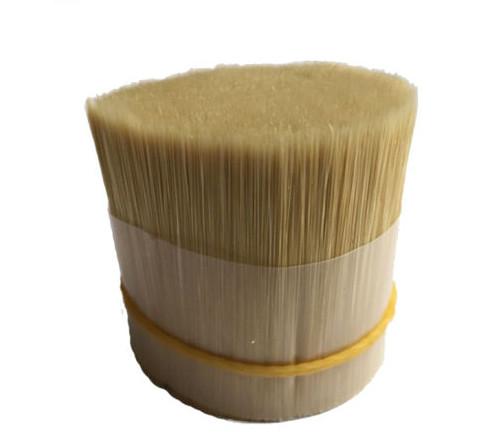 Quality PET filament mixed natrual boiled pig bristle for all kinds of paint brushes for sale