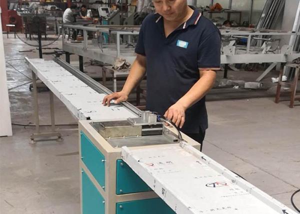Quality Fenzi Aluminium Spacer Bar Easy Operation , 380V Aluminium Section Cutting Machine for sale