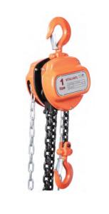 China Painted / Galvanized Steel Chain Pulley Blocks 1 - 10 Ton Capacity 100 - 200mm Wheel Diameter on sale