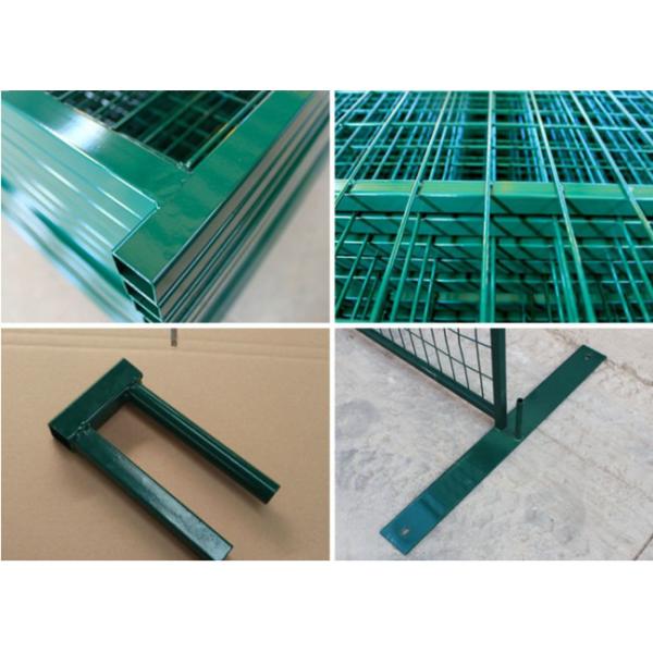 1.5mm 6'×9.5' Portable Security Temporary Construction Fence Panel Q235