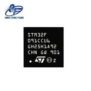 China STM32F091CBU6 MCU ST ICS Flash Memory Ic TQFP-64 AVR Core on sale
