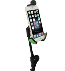China 3 Inches Flexible Gooseneck Pipe Car Smartphone Mount Holder FCC on sale