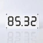 Aluminum Alloy Frame Seven Segment Display Manual Turnover Price Display Board