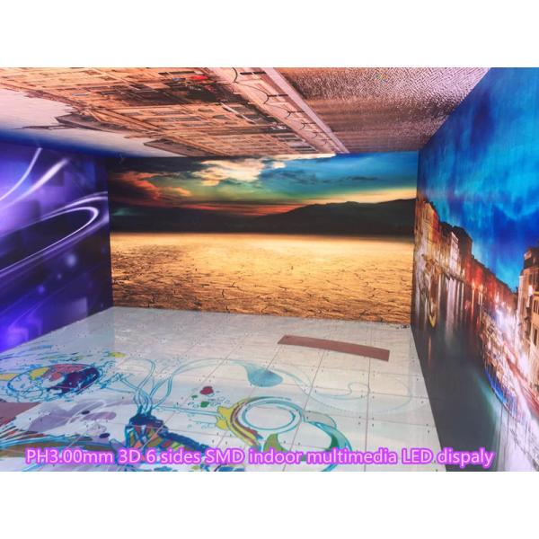 RGB High Definition Waterproof Led Module 320*160mm Video Wall For Shopping Center