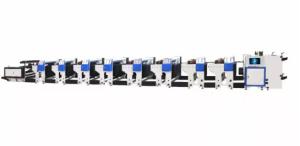 1-8 Color High Speed Flexo Printing Machine 1000mm