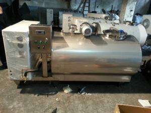 Buy cheap 1000L horizontal milk cooling tank product
