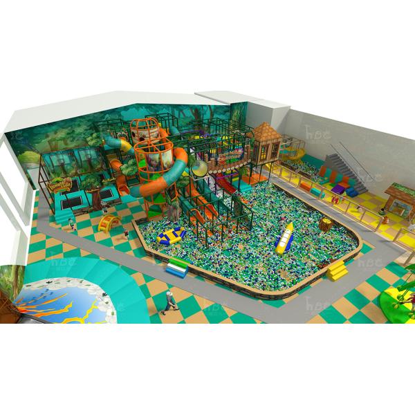 Pirate Ship Indoor Playground with Soft Padded Structure