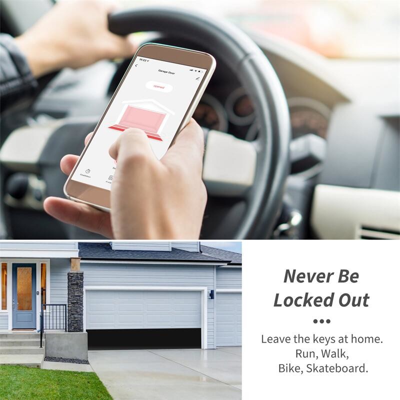 Tuya Smart WiFi Garage Door Opener Automatic Wireless Remote Control With Alexa Google