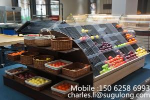 China Custom Mini Fruit Vegetable Display Rack , Fruit & Veg Display Stands on sale