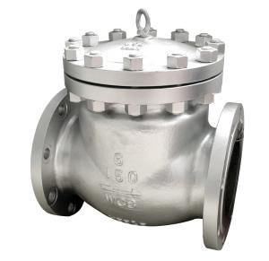 ASTM A217 C5 Bolted Bonnet Flange Full Bore Swing Check Valve 18 CL150