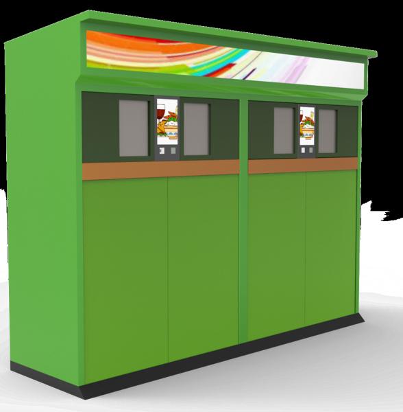 Quality RFID Tag Food Waste Recycling Vending Machine Inventory Management OEM ODM for sale