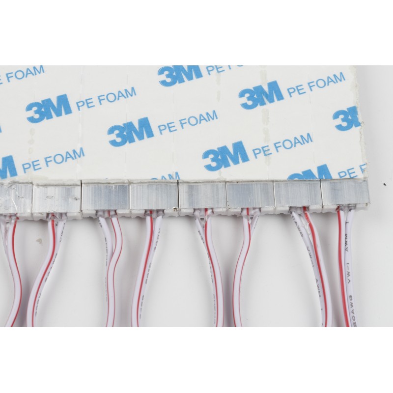 SMD2835 IP67 RGB LED Light Module 1.5W 150LM 12V DC Input Full Color Light Source