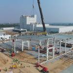 Assemble Prefabricated Steel Frame Workshop Construction With Drawing