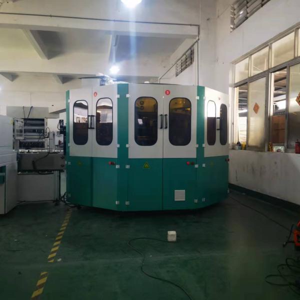 3 Work Station Bottles Screen Printing Machine For Jars Caps In Various Shapes 45pcs/Min