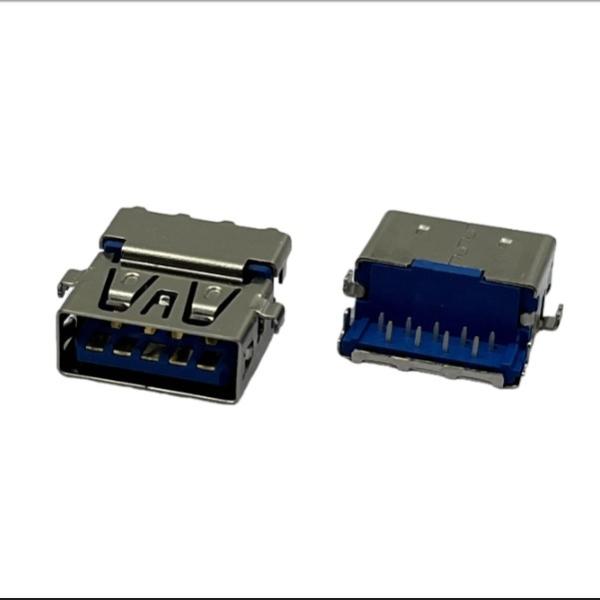 9 Contacts High Speed USB Extension Connector Socket Female For Through Hole