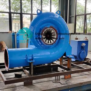 Buy cheap 11-40m Head Micro Hydro Turbine Generator Horizontal Or Vertical Installation Micro Francis Hydro Turbine Generator product