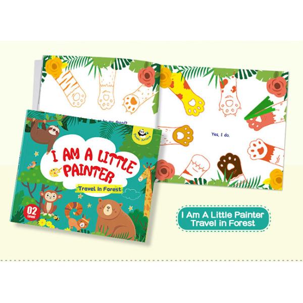 Illustrated Toddlers Coloring Book