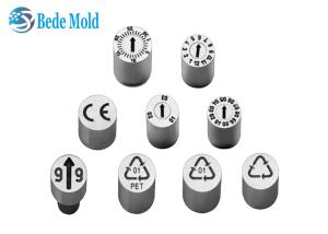 Buy cheap Standard Mold Date Insert Misumi Date Indicator Precision Mold Parts Stainless Steel SUS420 product