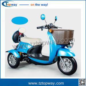 China Electric Mini three wheel tricycle for adults passenger with 48v 500w bldc motor on sale