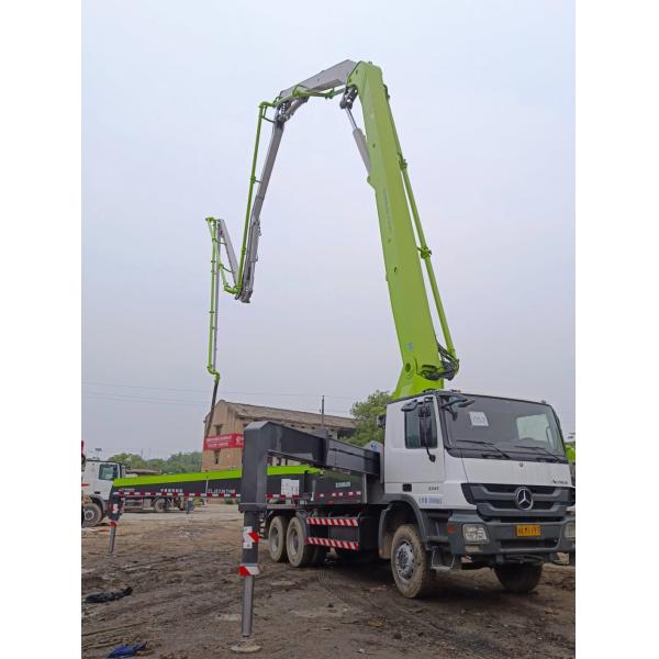 Renovated Zoomlion 47m Concrete Pump Truck Pump Construction Machinery Mercedes-Benz Chassis