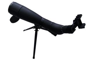 High Definition Versatile 60mm Spotting Scope With 45 Degree Angled Eyepiece System