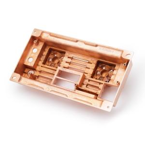 Buy cheap Anti Erosion Zinc Alloy Die Casting Parts Enclosure With Plating Gold Surface product