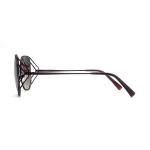 MS079 Retro Square Metal Sunglasses with Scratch-Resistant Polarized Lenses and