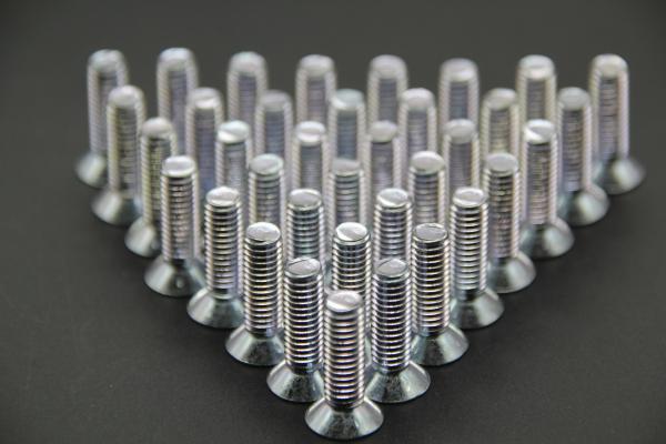 Quality Rounded M4x25 Cross Recessed Head Screw Security Screw Head Types For Home Furniture for sale