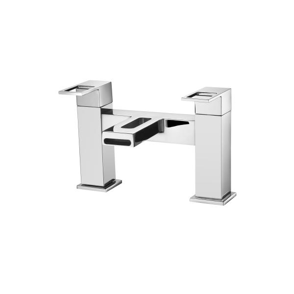 Quality Double Modern Handle Bath Shower Mixer Faucet Precise Control for sale