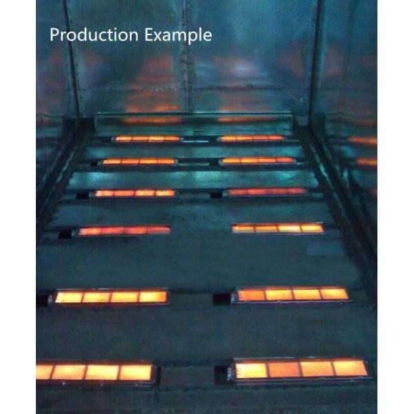 Industrial Ceramic Infrared Catalytic Gas Burner HD242 For Pizza Oven