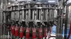 automatic tomato Ketchup sauce  bottle Filling Machine capping machine tomato sauce filling machine