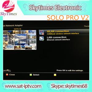 Buy cheap Best price Enigma2 Linux IPTV vu solo pro v2 version with big fan support USB WIFI product