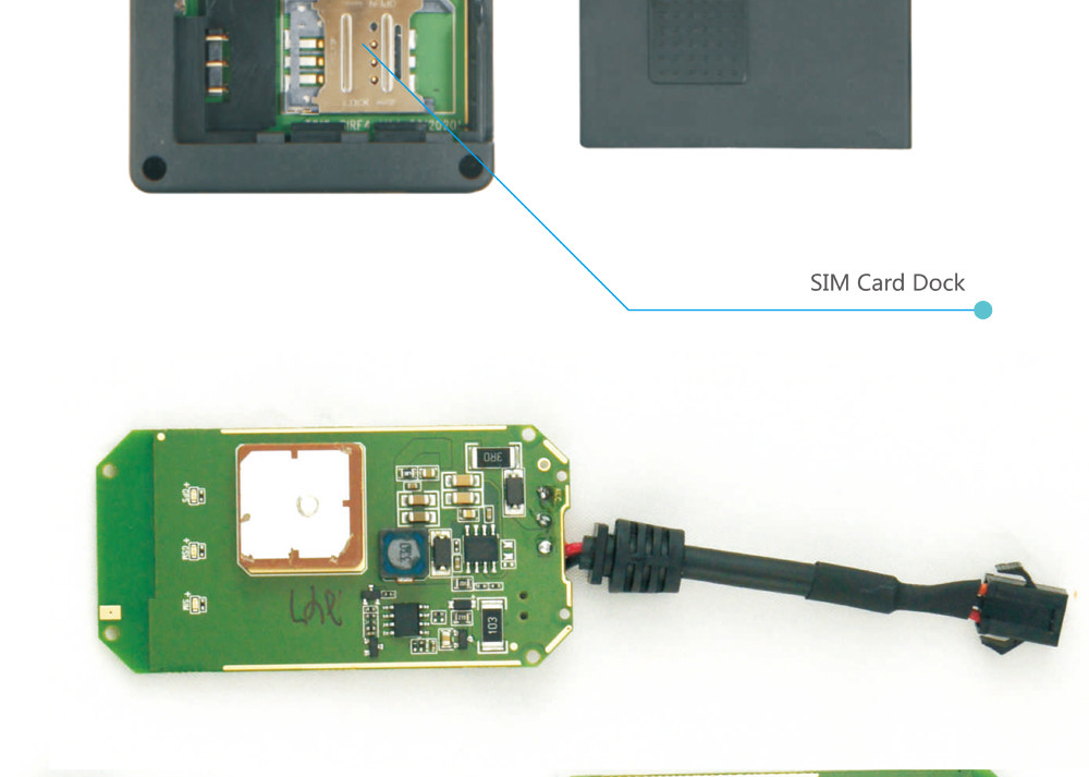 Waterproof Data Logger Electric Motorcycle GPS GSM Tracker With Free Platform Fee